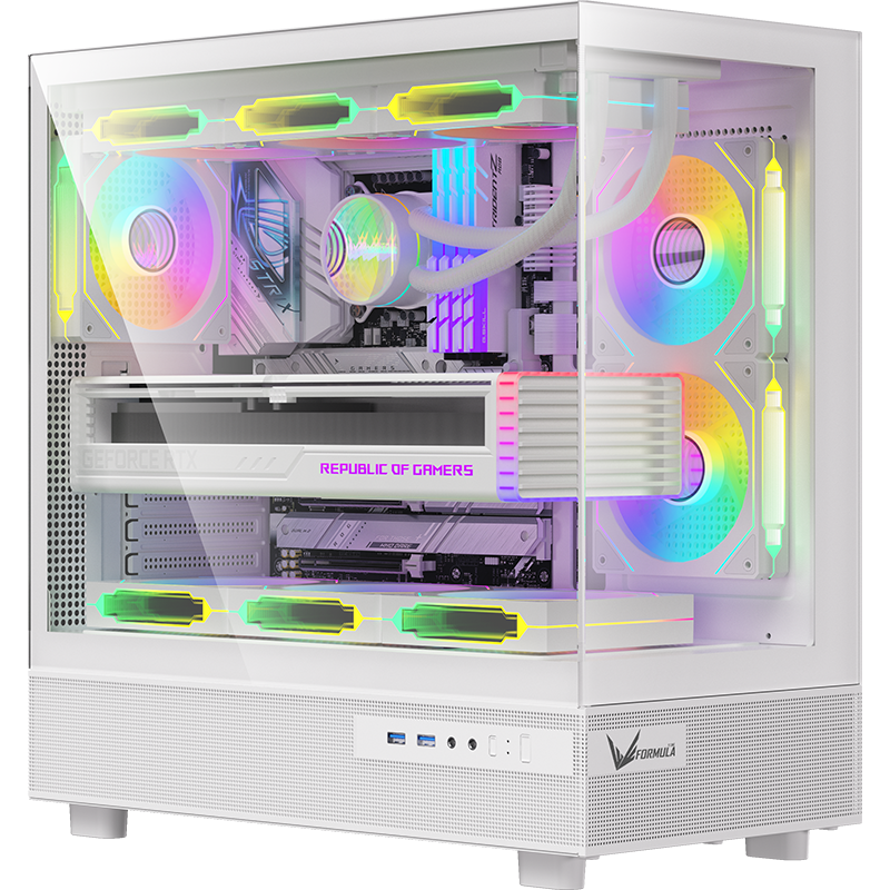 Gabinete Crystal Z8 Floe White Gabinete Crystal Z8 Floe White